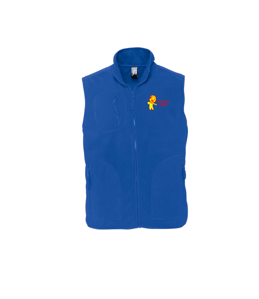 Proper Job Sols Unisex Full Zip Fleece Body Warmer
