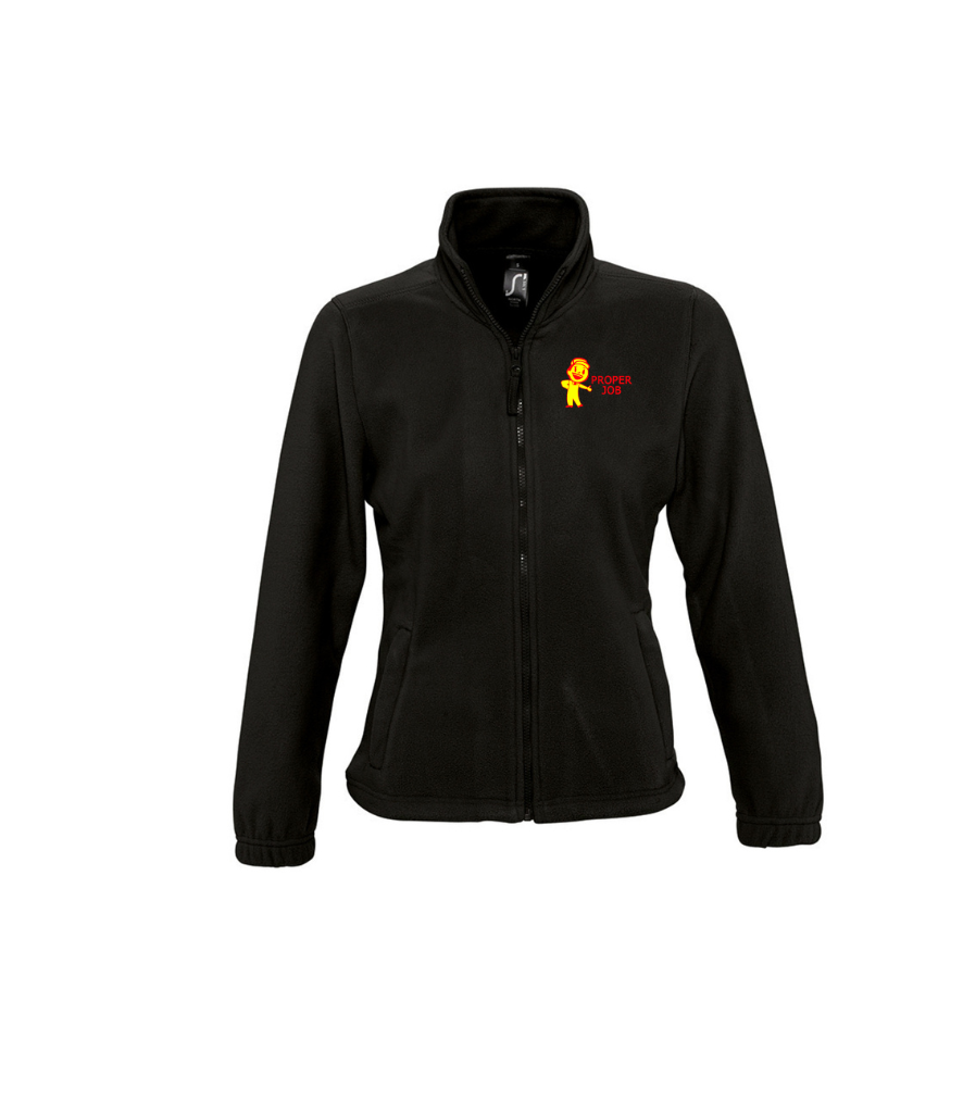 Proper Job Sols Ladies Full Zip Fleece