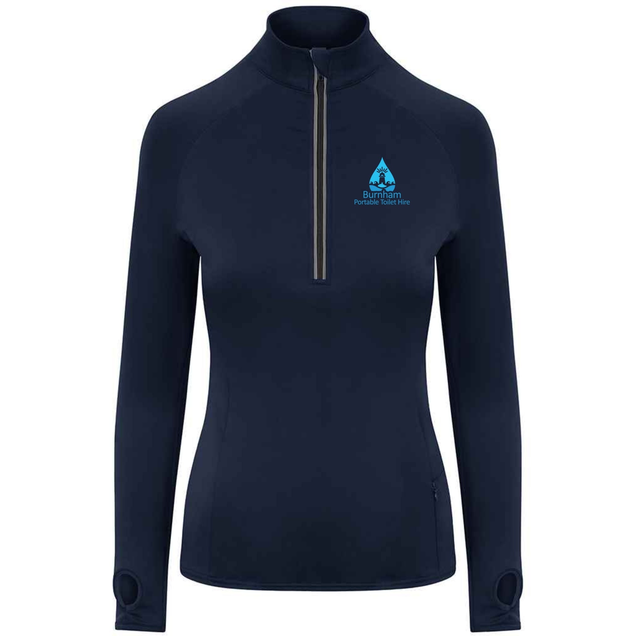 BPTH Ladies 1/4 Zip Midlayer