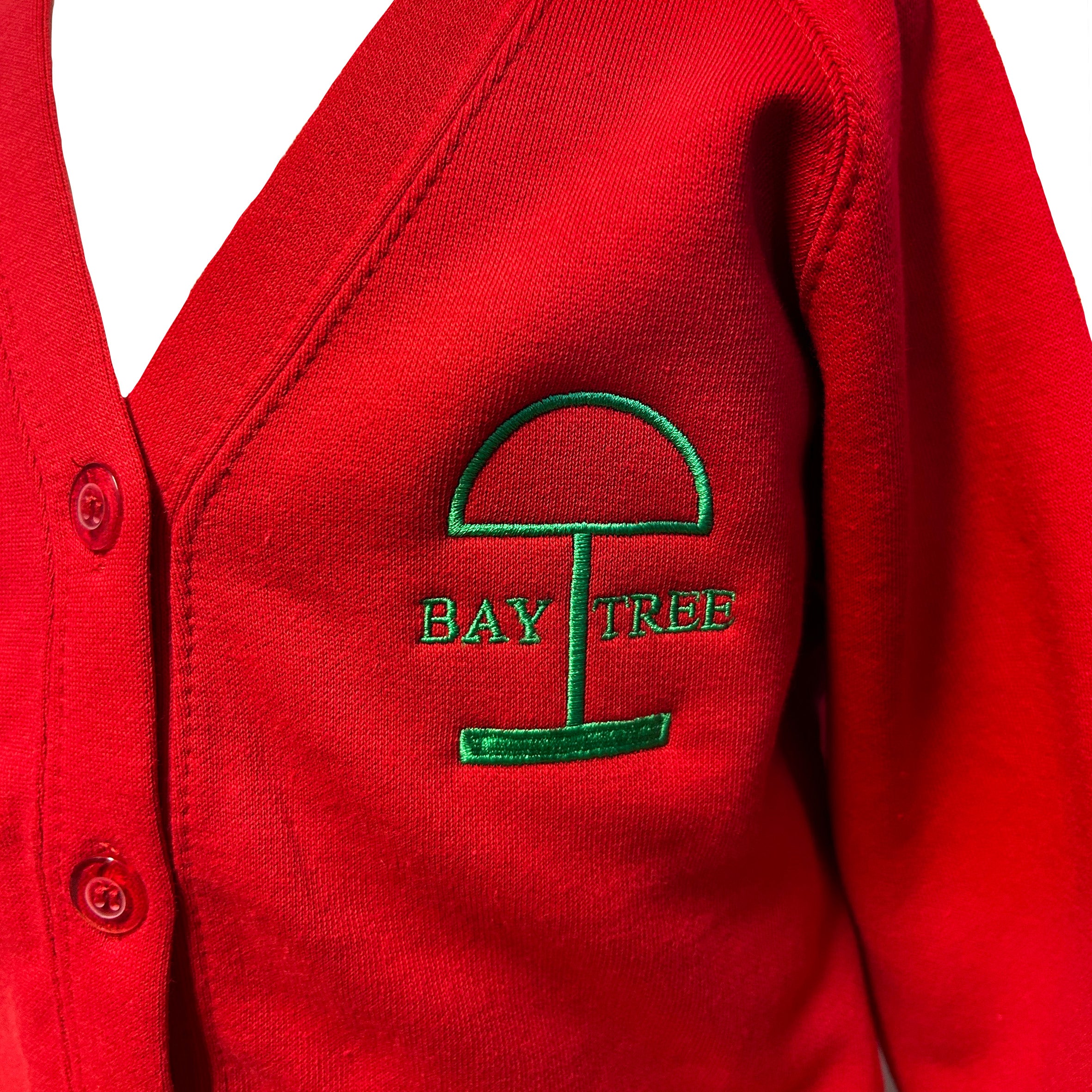 Baytree School Red Cardigan