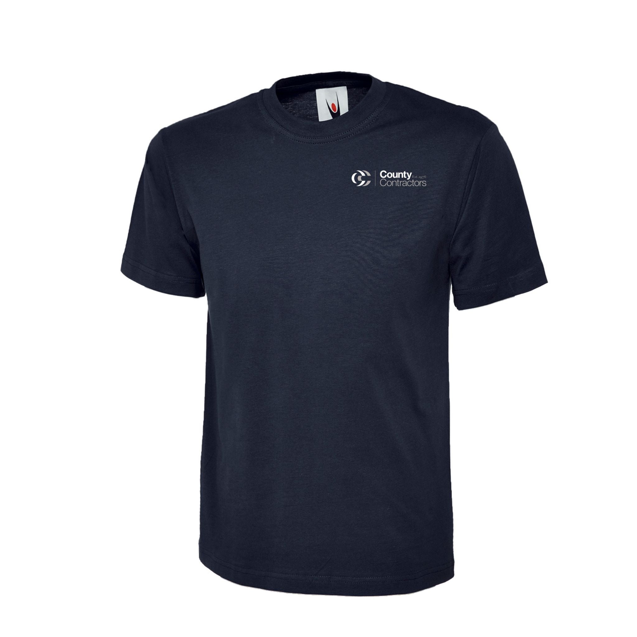 County Contractors Classic T-Shirt - Navy/White