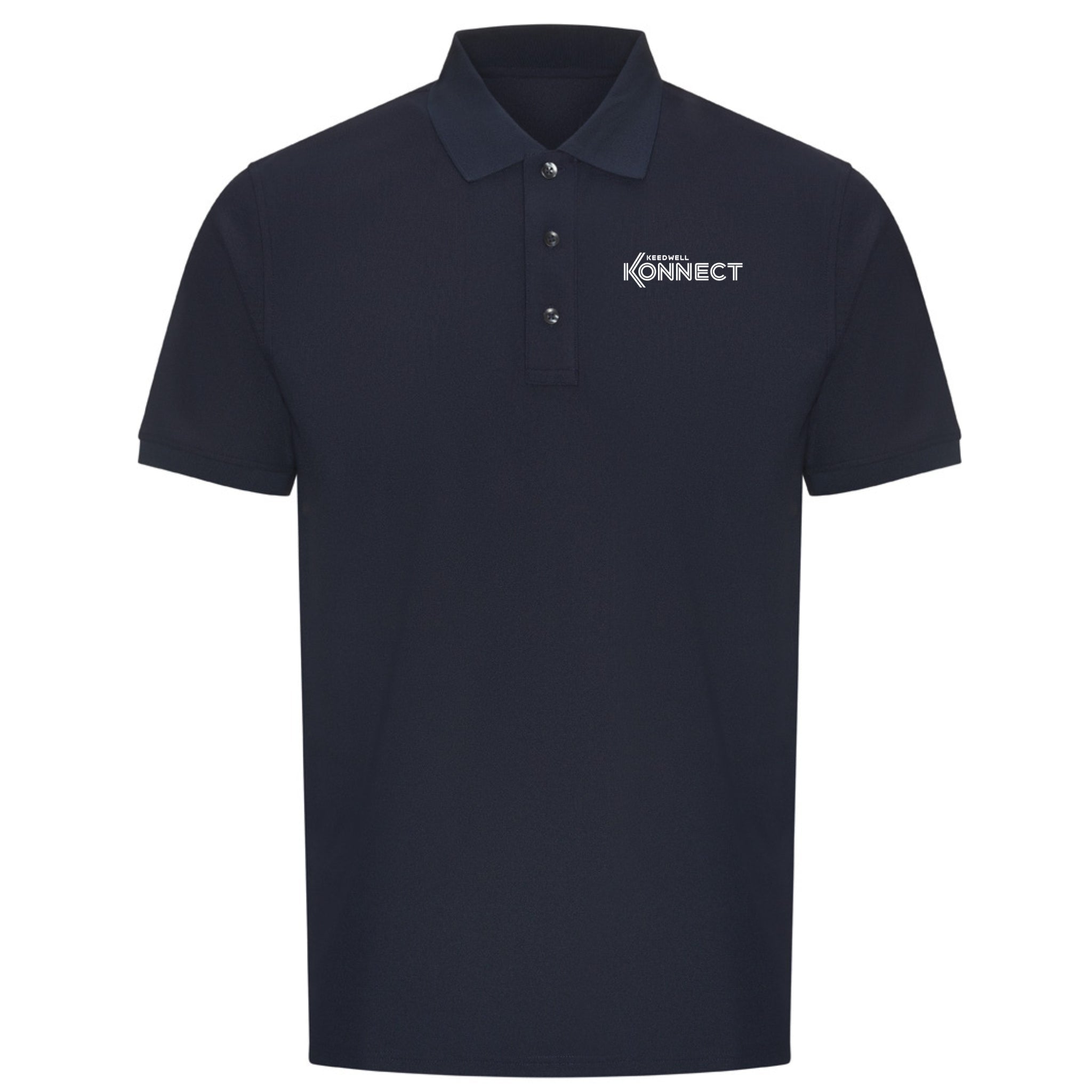 Keedwell Konnect Pro Wicking Polo Shirt- Navy