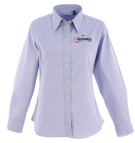 Keedwell Scotland Long Sleeved Oxford Blouse