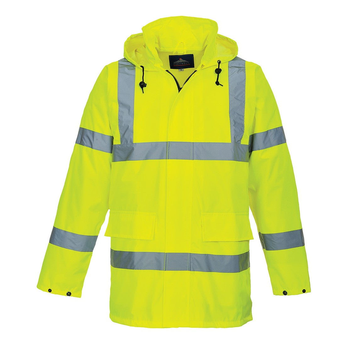 Keedwell Scotland Hi Viz Lightweight Anorak - Yellow/Orange