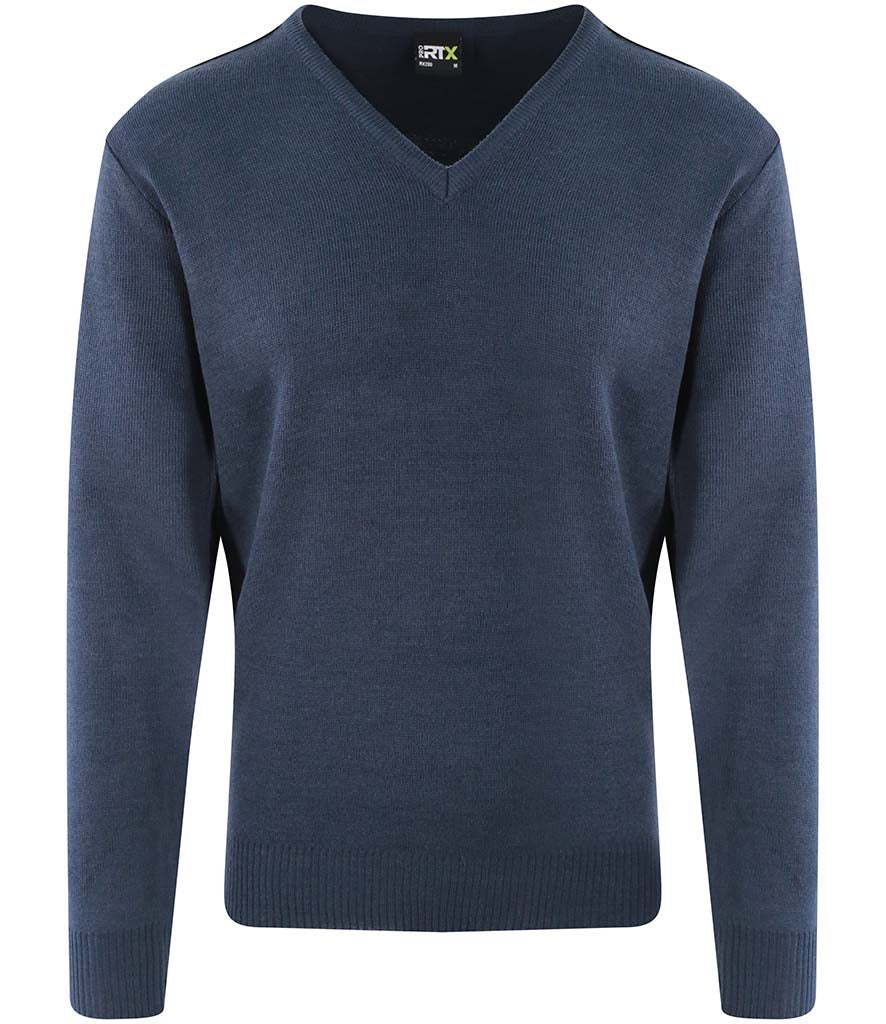 Jays V Neck Sweater - Navy/Black