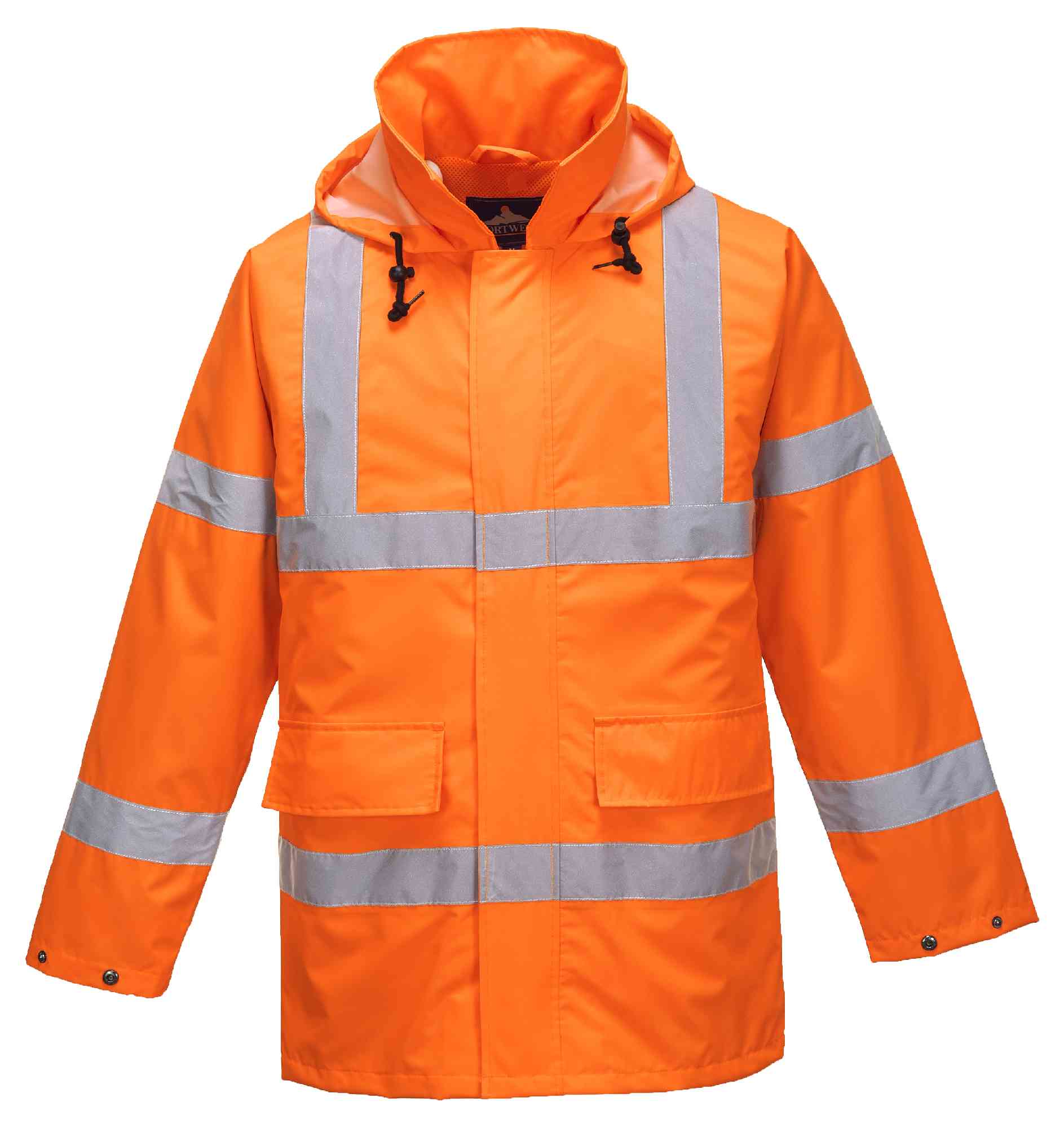Keedwell Scotland Hi Viz Lightweight Anorak - Yellow/Orange