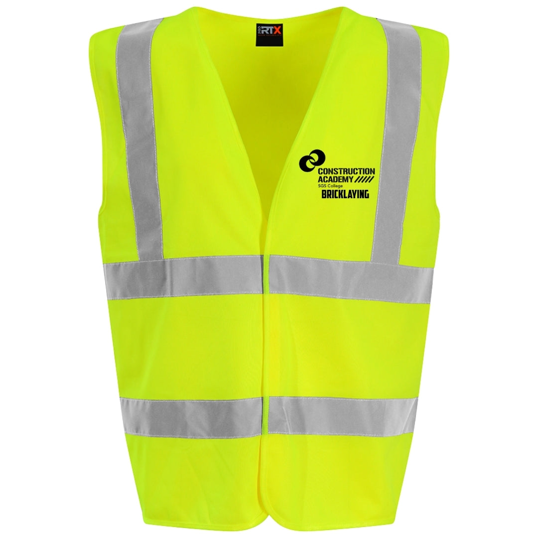 SGS Bricklaying Hi Vis Vest