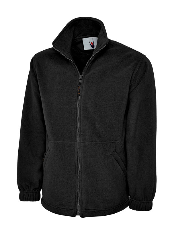 Primley Court Full Zip Fleece Jacket - Black/Charcoal