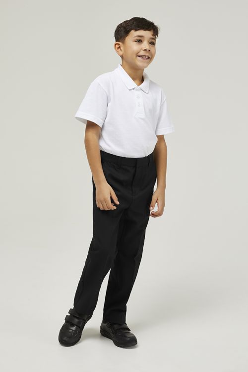 Trutex Junior Trousers Classic Fit Black