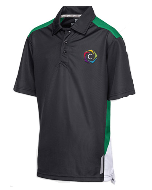New Churchill Unisex PE Polo Shirt Stuart House Green