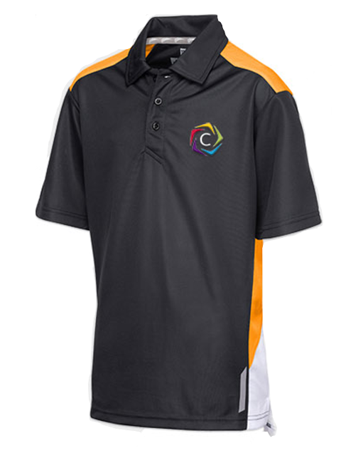 New Churchill Unisex PE Polo Shirt Hanover House Yellow