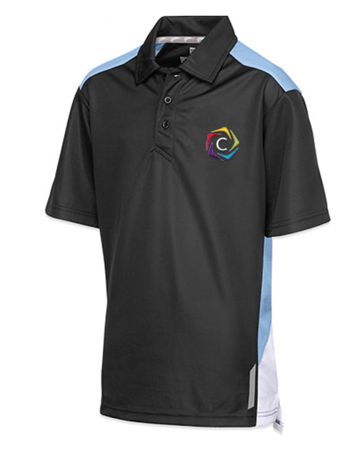 New Churchill Unisex PE Polo Shirt Windsor House Blue