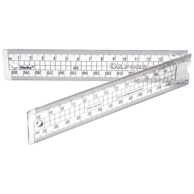 Oxford 30cm Folding Ruler