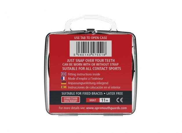 Opro Snr Snap Fit Braces Mouthguard