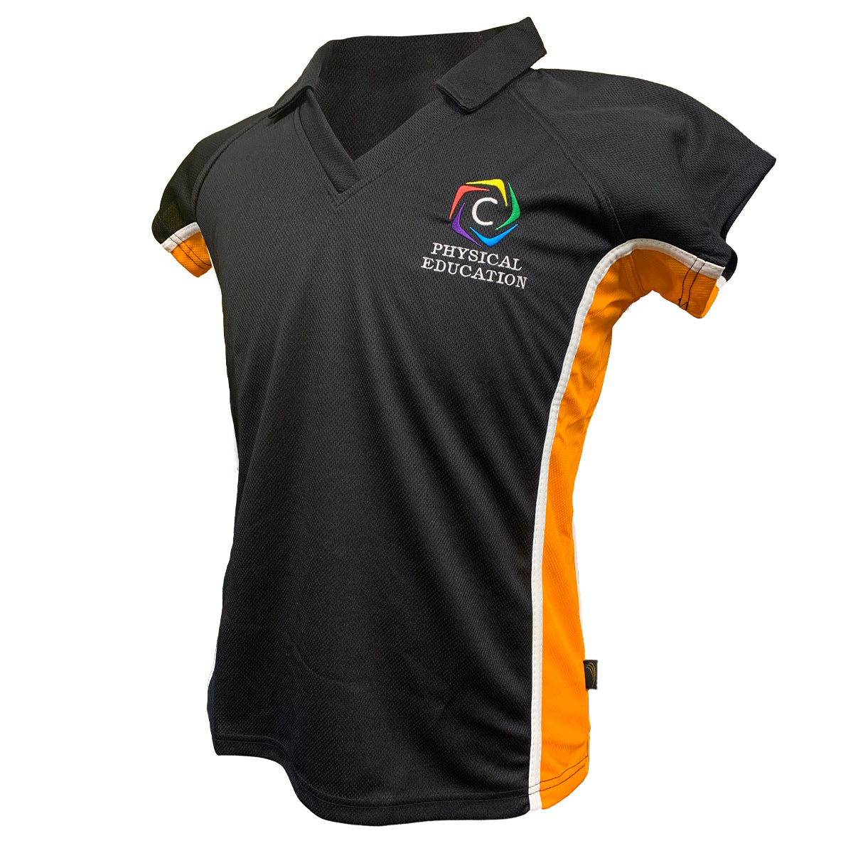 Churchill Girls PE Polo Shirt Hanover House Yellow