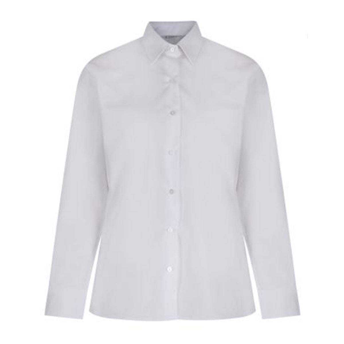 Trutex Easycare White Blouses - Long Sleeve - Twin Pack