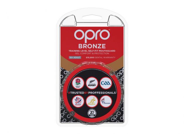 Opro Jnr Bronze Self Fit Mouthguard