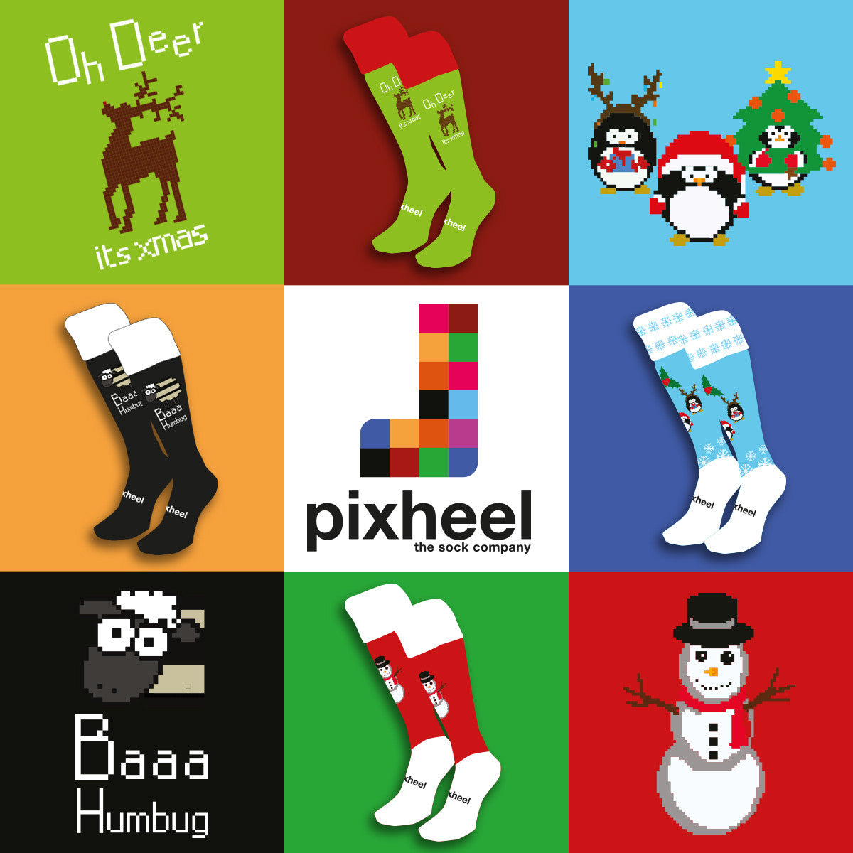 Pixheel Socks