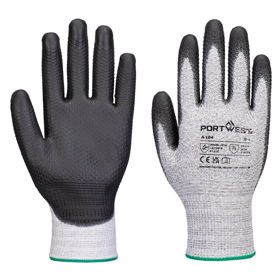 A124 - Grip 13 PU Diamond Knit Glove