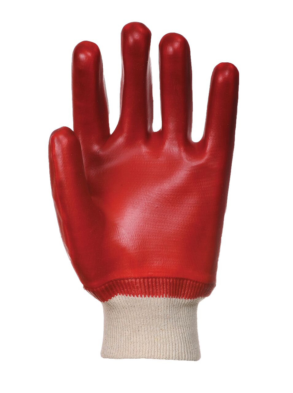 RTK Group Portwest PVC Knitwrist Glove - Red (Pack 12)