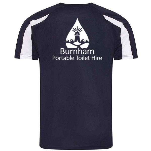BPTH Contrast T-Shirt - Navy/Artic White