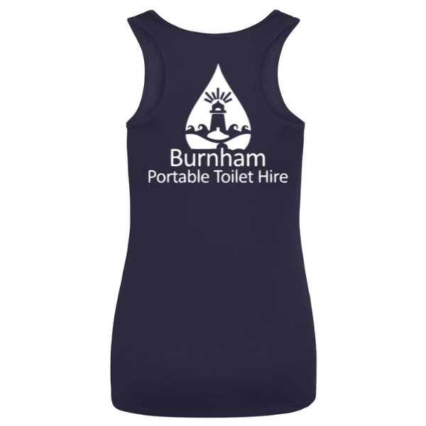 BPTH Ladies Polyester Vest- Navy