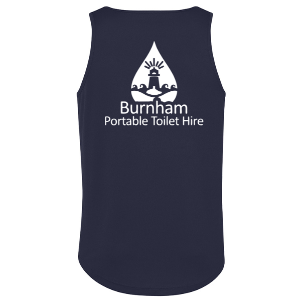 BPTH Mens Polyester Vest- Navy