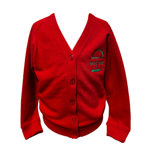 Baytree School Red Cardigan