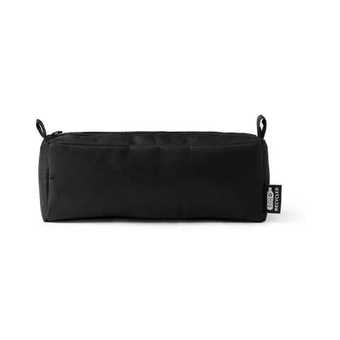 Black Recycled material pencil case.