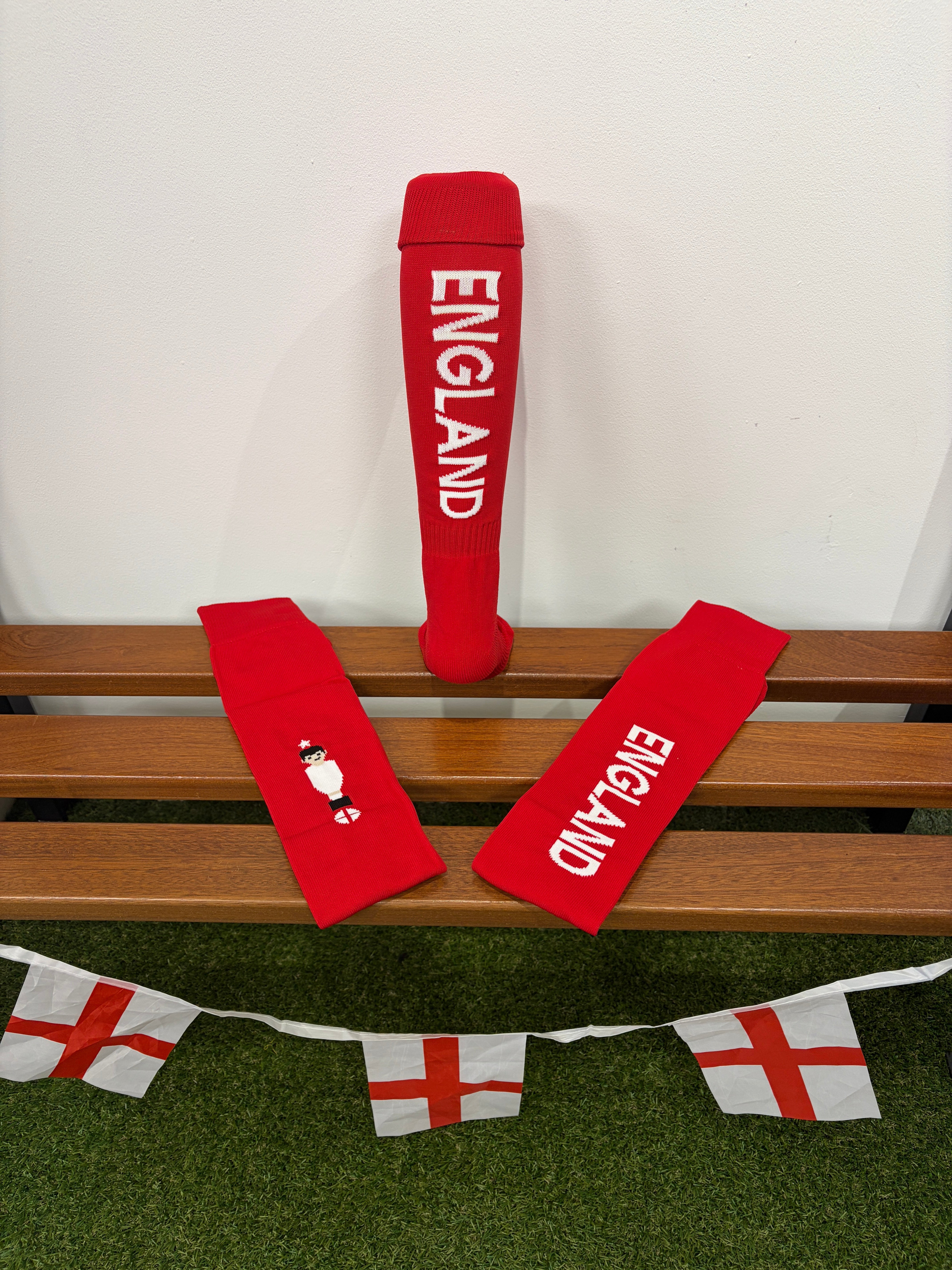 Pixheel England Away Red Socks