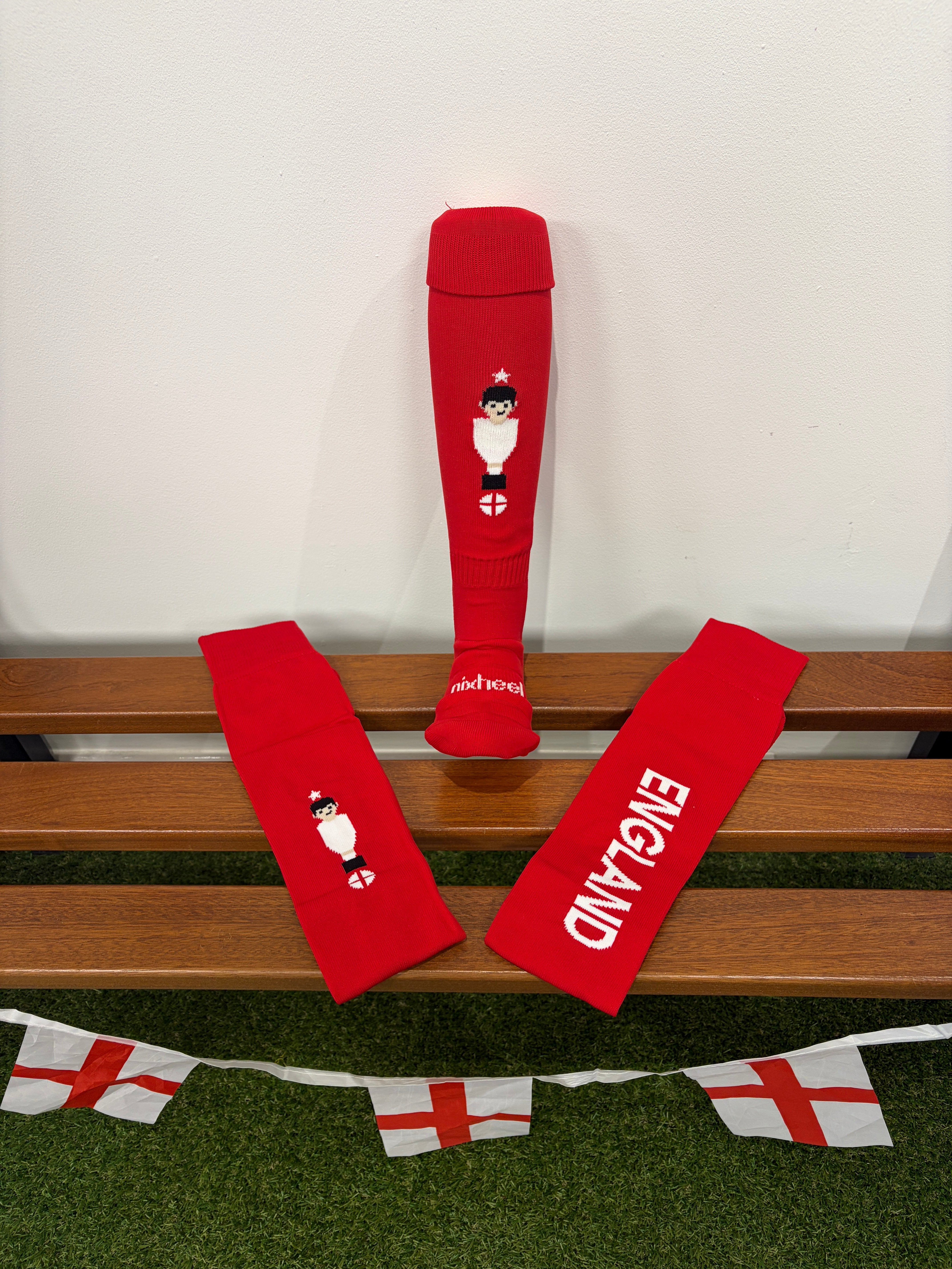 Pixheel England Away Red Socks