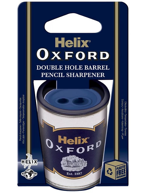 Oxford Double Hole Barrel Pencil Sharpener