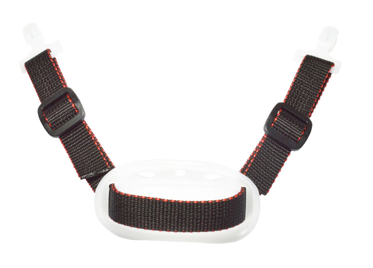 Fisher & Dean White Safety Helmet inc. Chin Strap