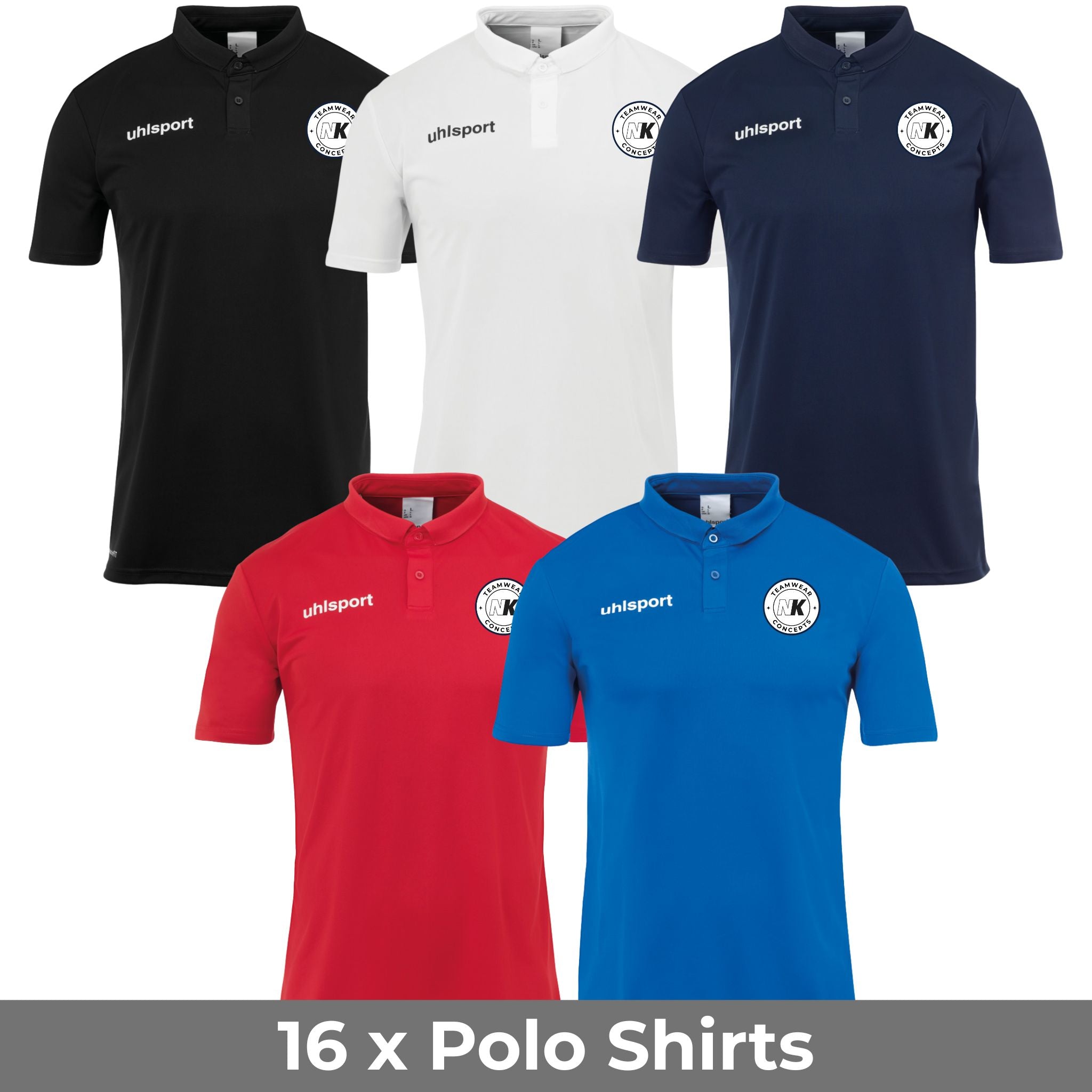 SCFL Uhlsport Polo Bundle (16 items)