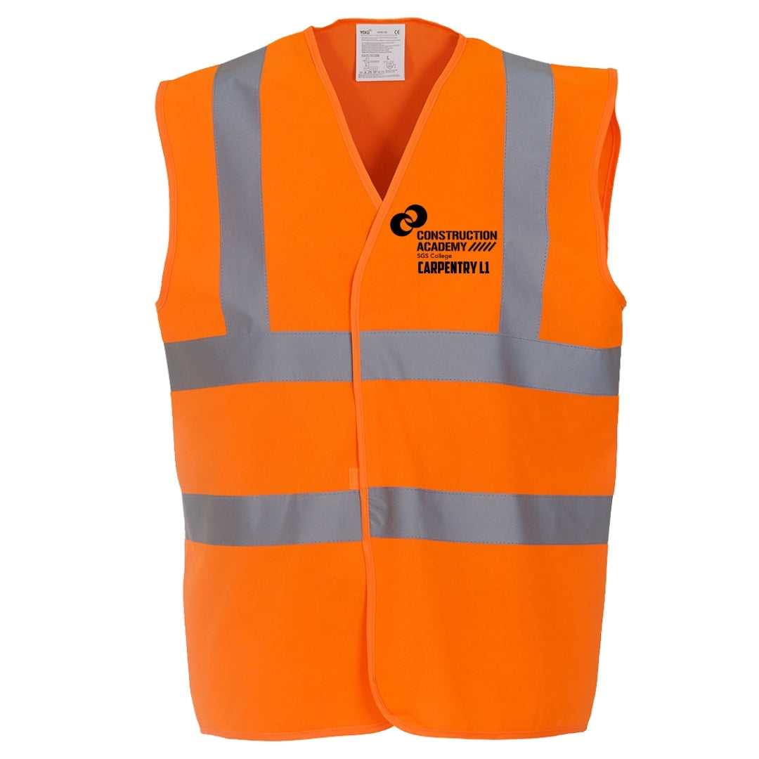 SGS Carpentry L1 Hi Vis Vest