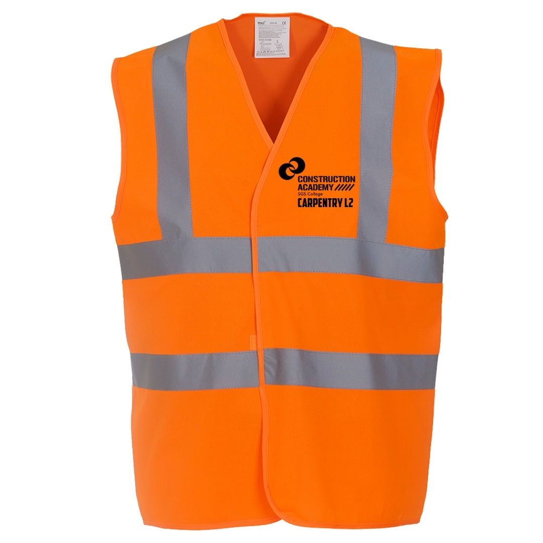 SGS Carpentry L2 Hi Vis Vest