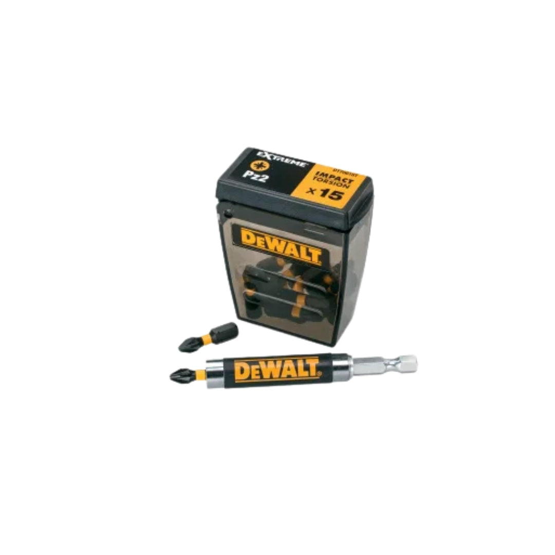 DEWALT Magnetic Bit Holder & PZ2 Bits