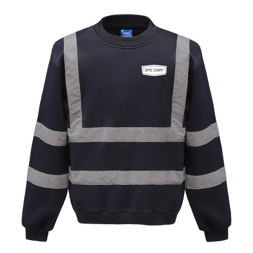 SMS Dairy Hi Viz Sweatshirt