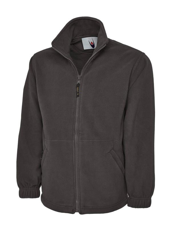 Primley Court Full Zip Fleece Jacket - Black/Charcoal