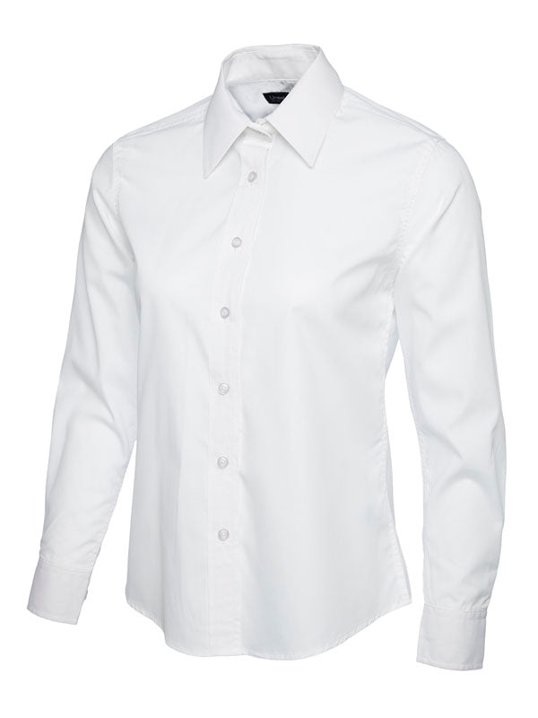 Jays Long Sleeved Poplin Blouse