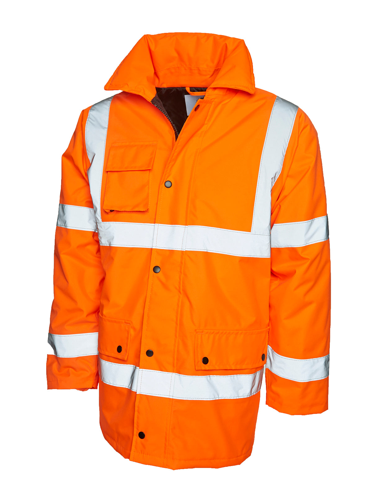 RTK Group Hi Viz Road Safety Anorak - Yellow/Orange