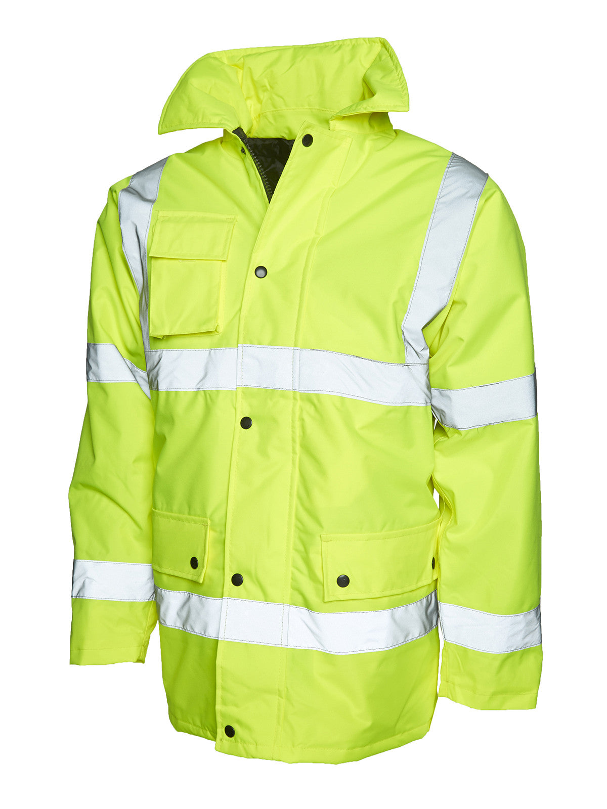 RTK Group Hi Viz Road Safety Anorak - Yellow/Orange