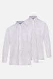 Trutex Easycare White Shirts - Long Sleeve - Twin Pack