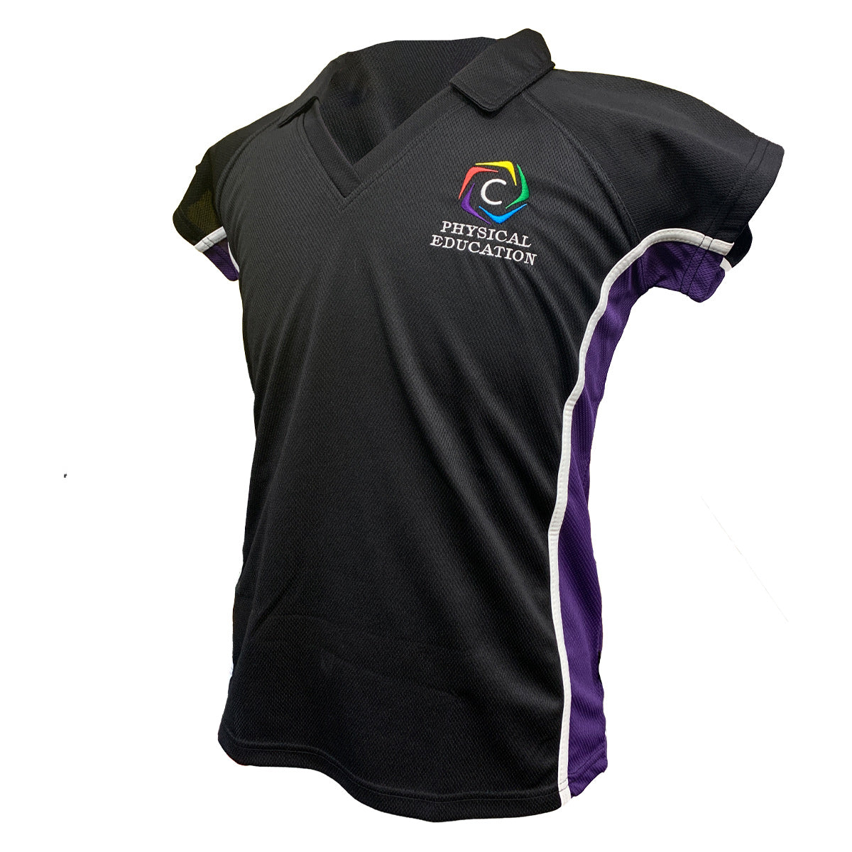 Churchill Girls PE Polo Shirt Lancaster House Purple