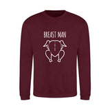 Maroon Christmas Novelty Jumper