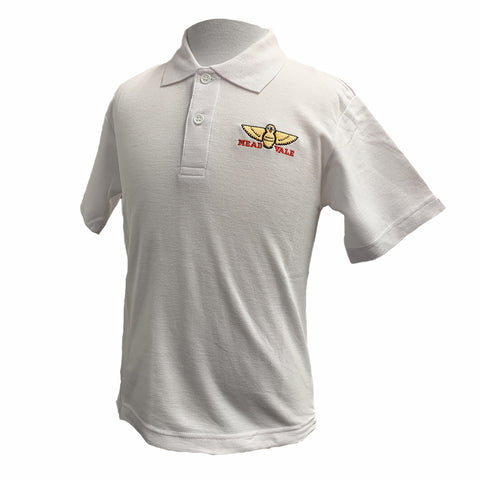 Mead Vale Polo Shirt White